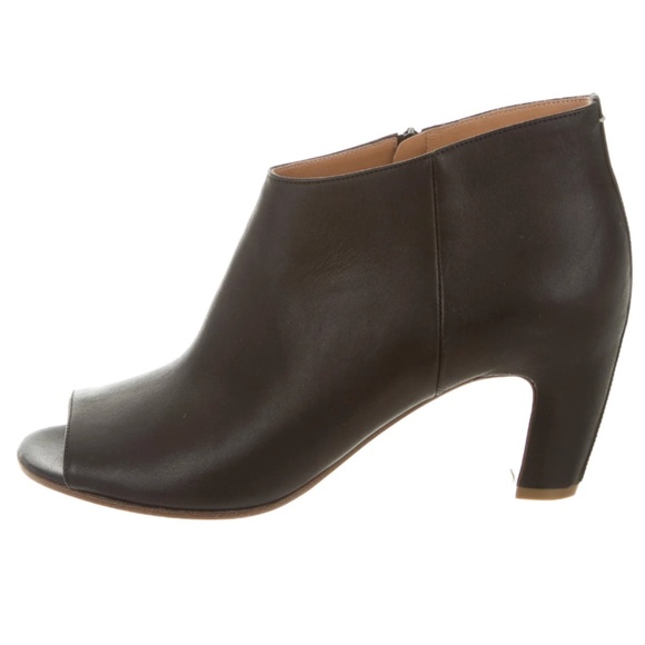 Maison Martin Margiela Shoes Nib Maison Margiela Paris Peeptoe Boots Poshmark